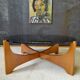 Table basse Hugues Poignant vers 1960