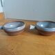 2 stoneware bowls Roger Jacques Saint Amand en Puisaye