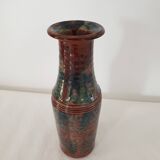 Ceramic vase Signed Dacier / Faque - Height 26.5cm