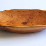 70s wooden fruit cup