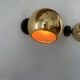 Paire d'applique vintage orientable, laiton, France 1970