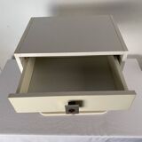 Pair of bedside tables, vintage tulip feet