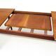 Narrow 1960s Danish Extending Table In Teak By Arne Hovmand Olsen