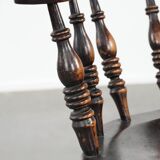 Antique English captain's chair /  desk chair from the early 19th century