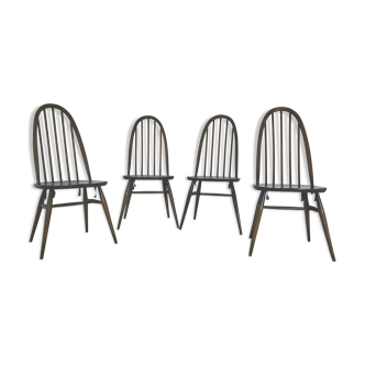 Lot of 4 Ercol chairs