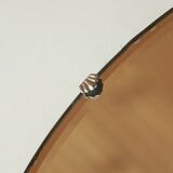 Round Beveled Mirror - 3.3