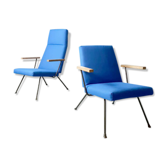 Set de 2 chaises minimalistes d'André Cordemeijer pour Gispen