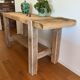 Old oak carpenter's bench