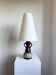 Lampe de table en céramique Fat Lava faite à la main, vintage, style mid-century moderne, allemande.