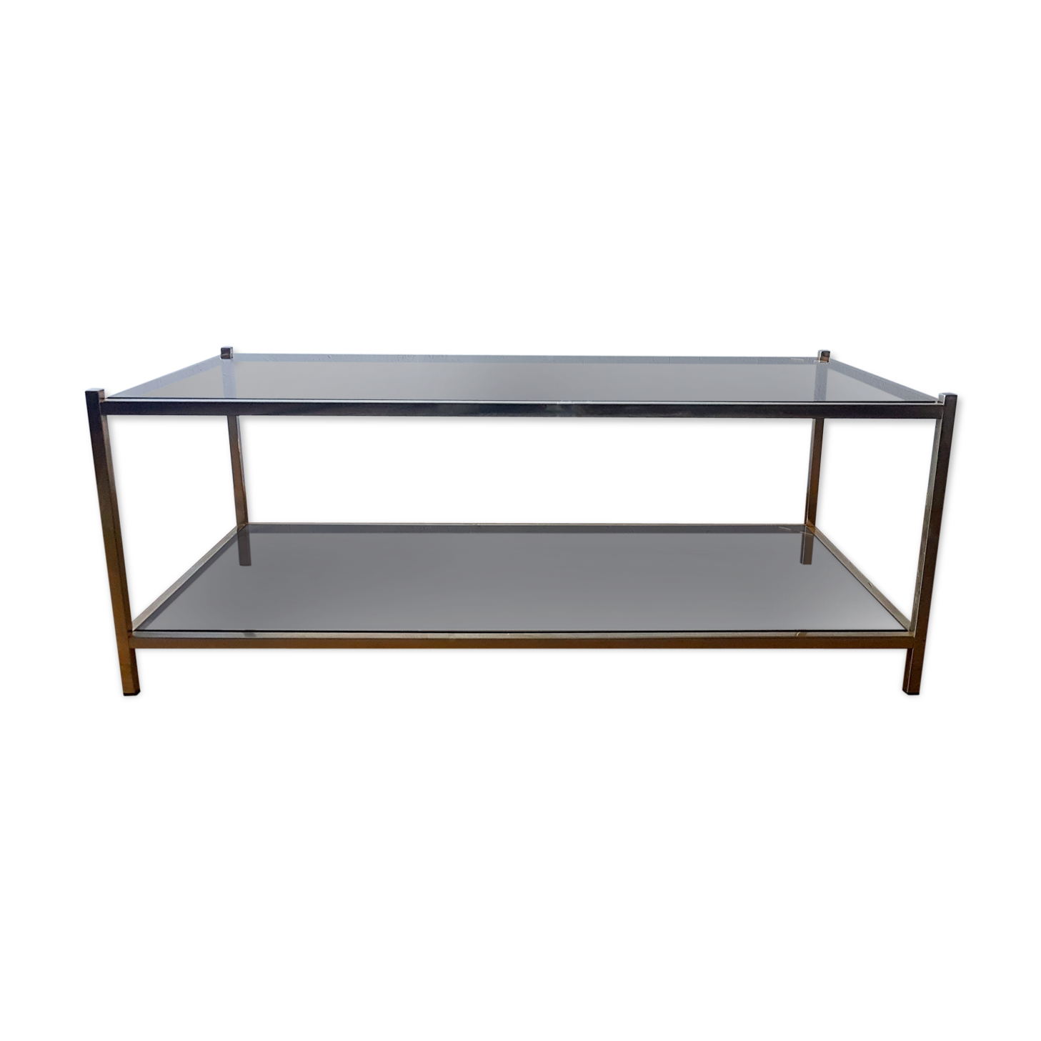 Table basse dorée