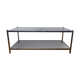 Table basse dorée