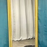 Antique mirror 150 x 65 cm Louis Philippe period. Gold leaf gilding. Very good condition
