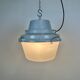 Grey Industrial Cast Aluminium Pendant Lamp, 1980s