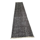 Distressed Turkish Narrow Runner 285 X 60 cm