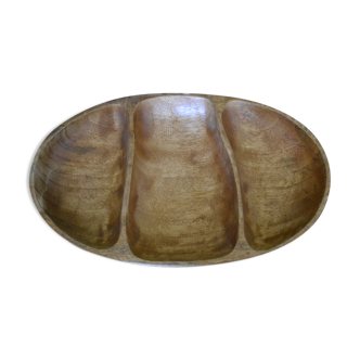 Empty wooden pocket