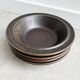 Lot de 4 bols vintage Ruska par Ulla Procopé pour Arabia Finlande