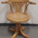 Thonet screw office chair n°5523 in canning