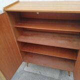 Vintage buffet 2 doors feet compass