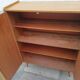 Vintage buffet 2 doors feet compass