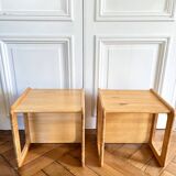 Pair of end tables, coffee tables or bedside tables