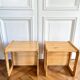 Paire de bouts de canapé tables basses ou chevets