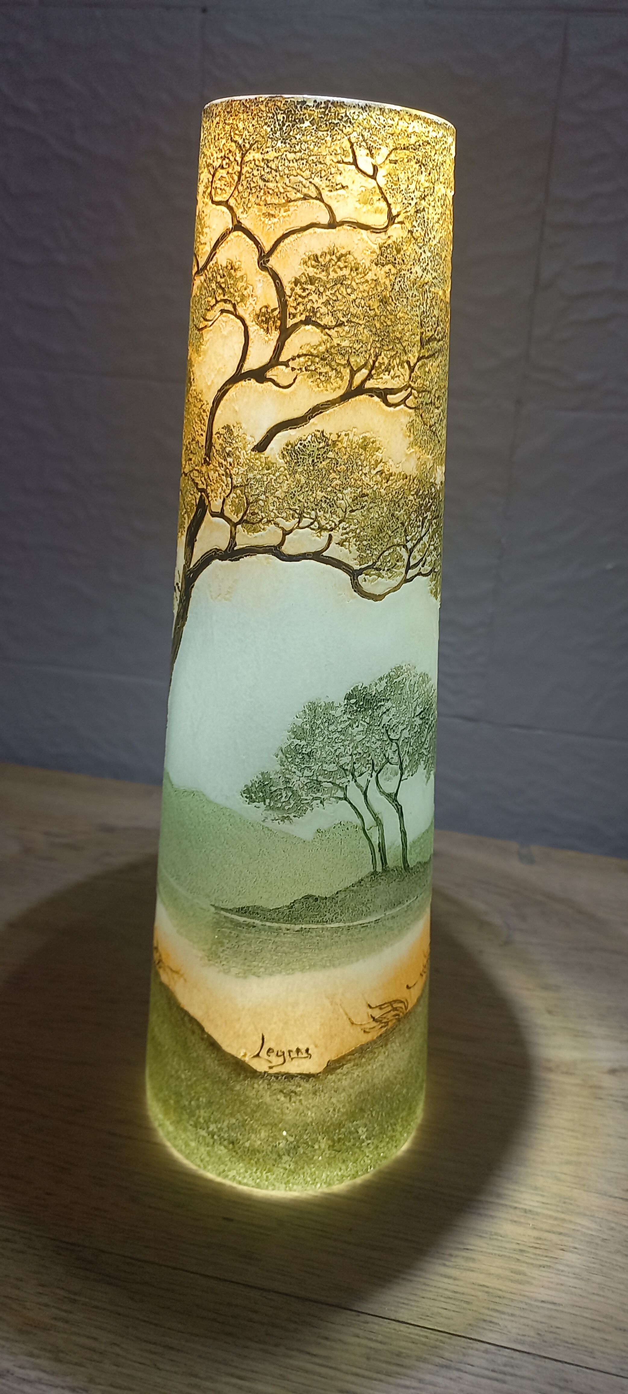 Legras Art Nouveau Vase 1900