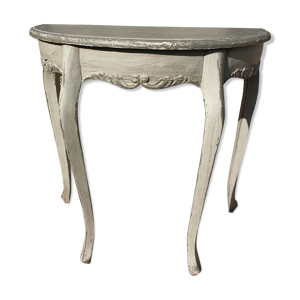 Console shabby chic patinée