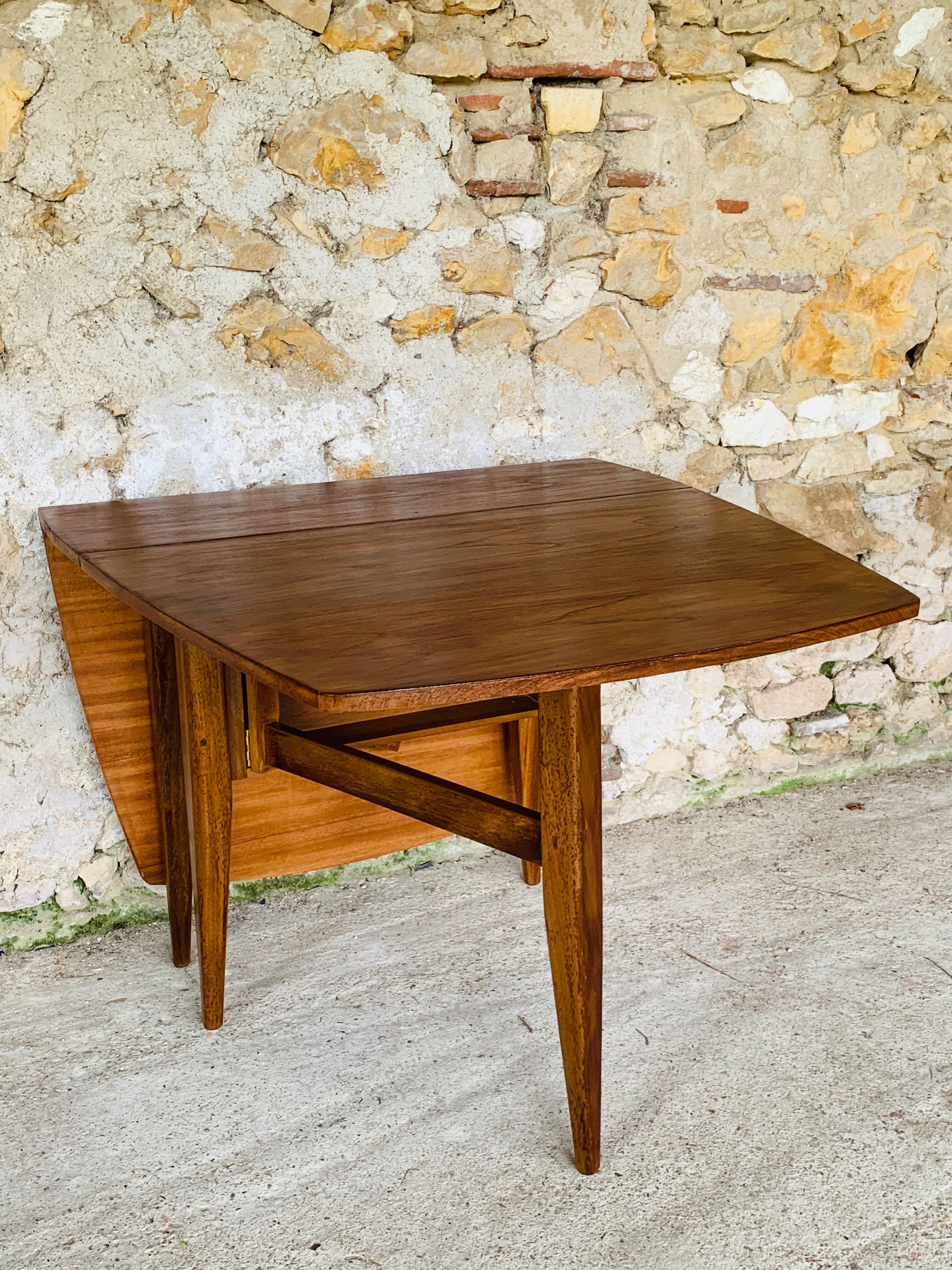 Teak folding dining table by Greaves & Thomas 1967