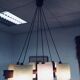 Scandinavian 6-light chandelier
