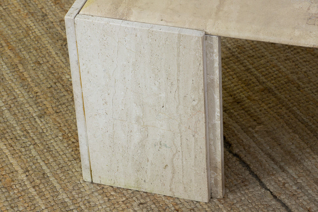 Table basse scandinave vintage – 135 cm