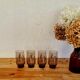 Set of 4 Arcopal Tivoli orangeade glasses