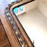 Antique gilded Louis-Philippe mirror – “Adélaïde”