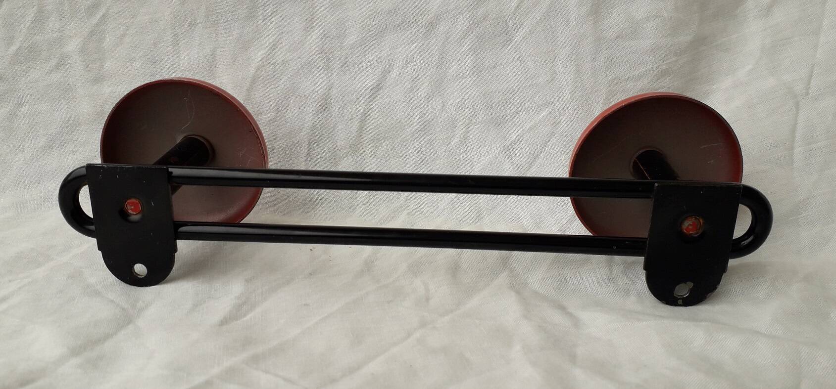 Red coat rack