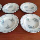 Longwy antique plates