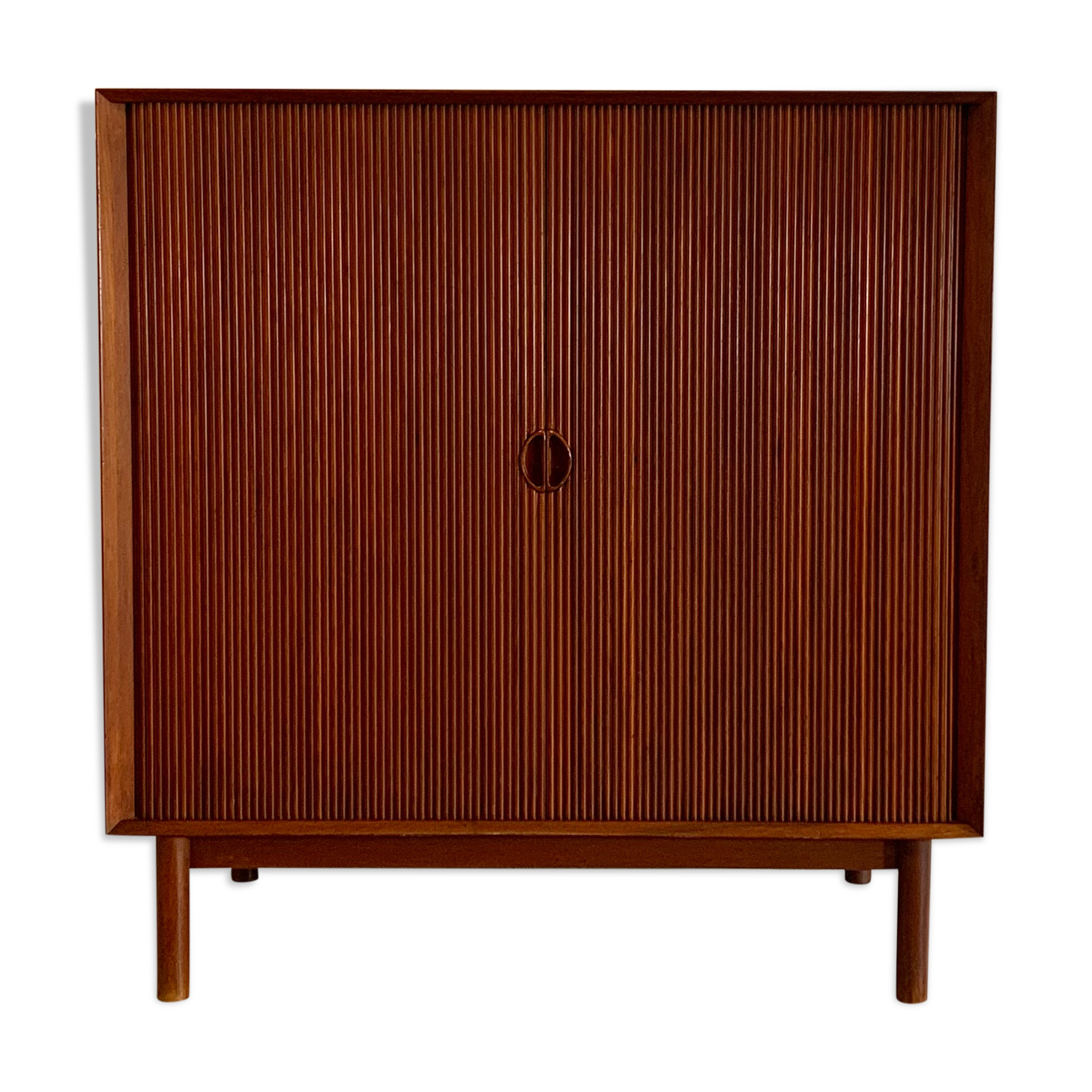 Tambour cabinet by Peter Hvidt & Orla Mølgaard-Nielsen