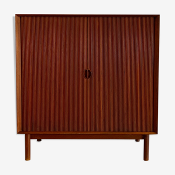 Tambour cabinet by Peter Hvidt & Orla Mølgaard-Nielsen