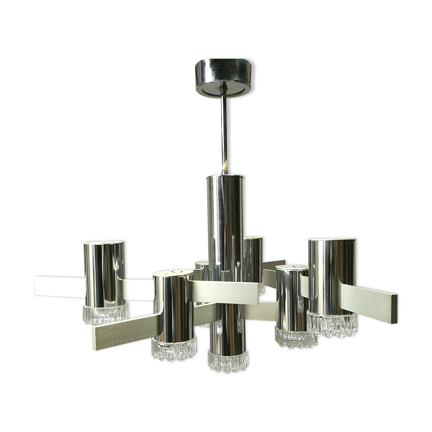 Chandelier of the Maison Sciolari from the 70