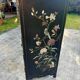 Lacquered Chinese furniture with semi-precious stones 1970