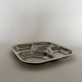 Plat en inox vintage