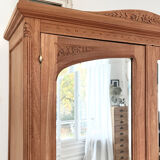 Fully restored mahogany wardrobe