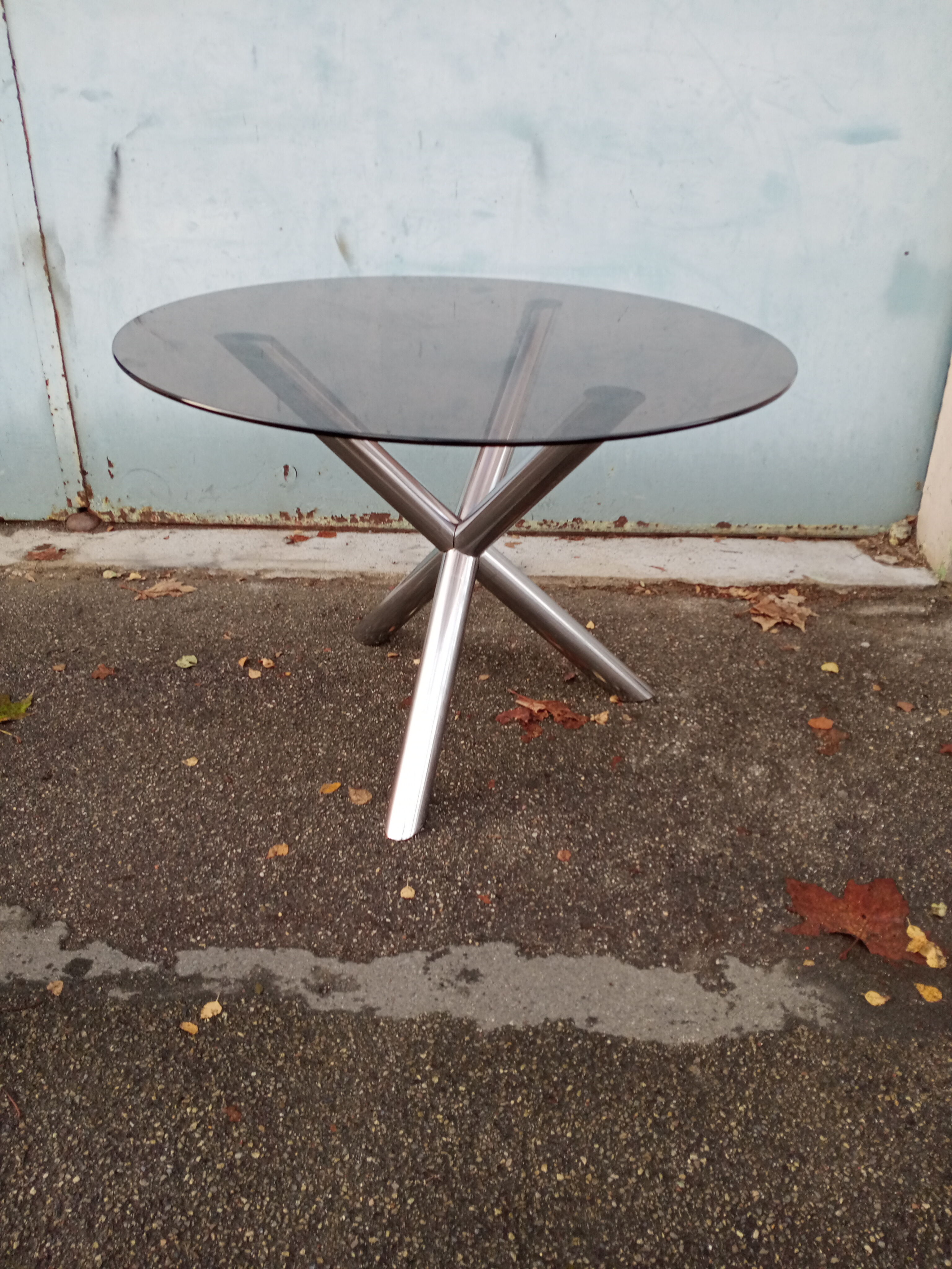 Vintage table 70 ,chrome