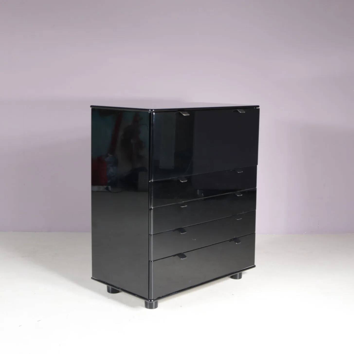 1980s Peter Maly secretary cabinet for Interlubke, Germany