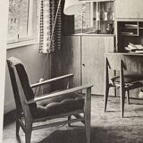 Armchair FA Marcel Gascoin, Arhec edition-1950