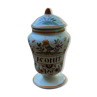 Pot apothecary aconit of the house moustiers