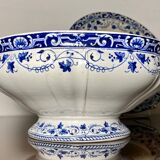 4 Assorted plates from Longwy and Moustiers