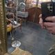 Antique Napoleon III gilded mirror