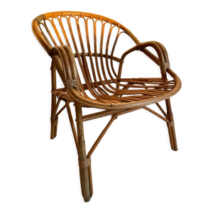 Fauteuil en rotin