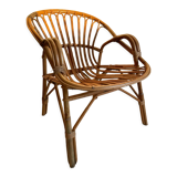 Rattan armchair