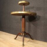 French side table with two shelves in wood from the 20th century