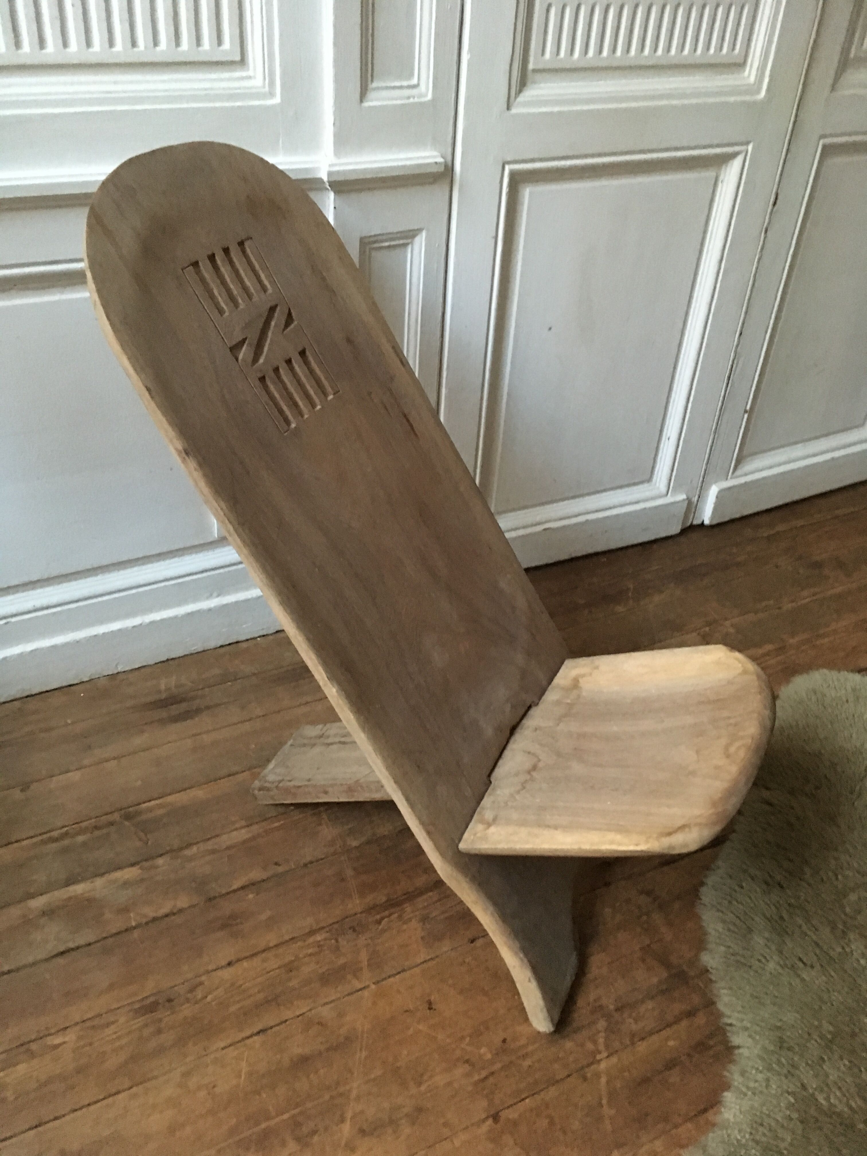 African palaver chair